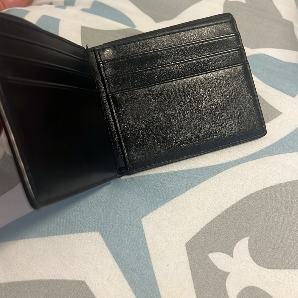 Michael Kors Black Leather Wallet - Picture 6 of 8